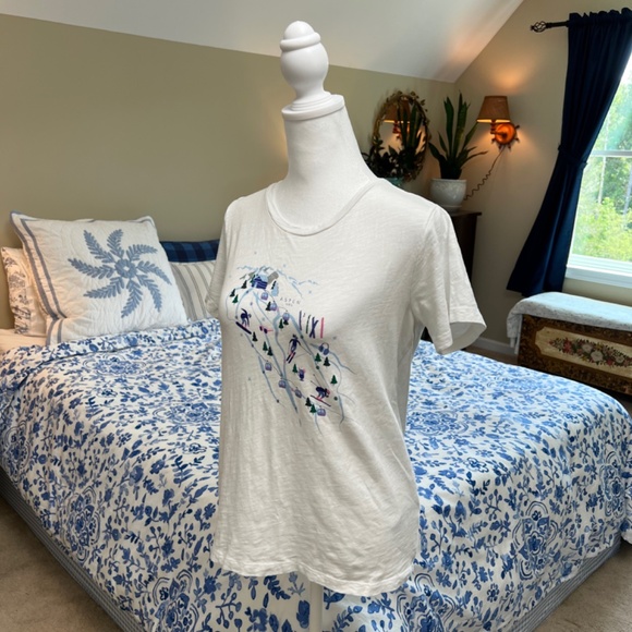 J. Crew Aspen Collector Tee Size Small - Picture 4 of 14
